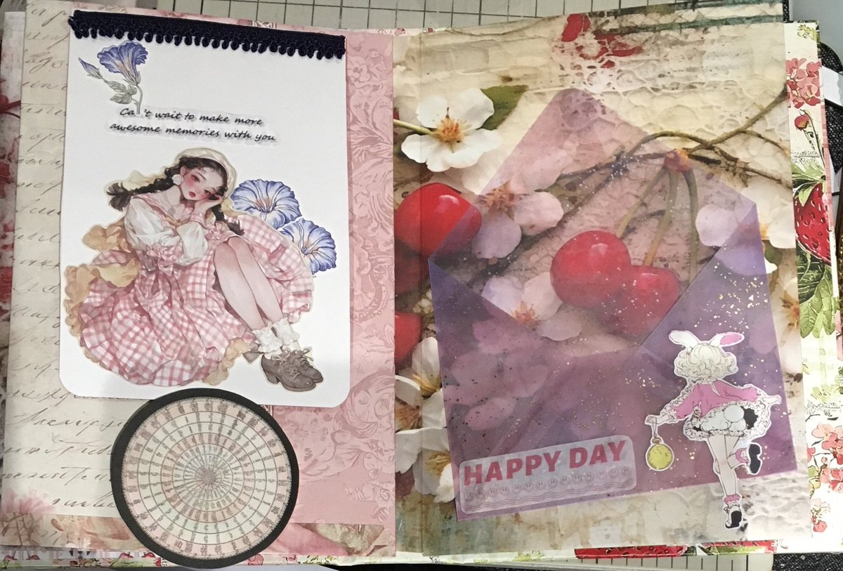 コツコツとファイル作りを進める。 #おすそ分けファイル #コラージュ