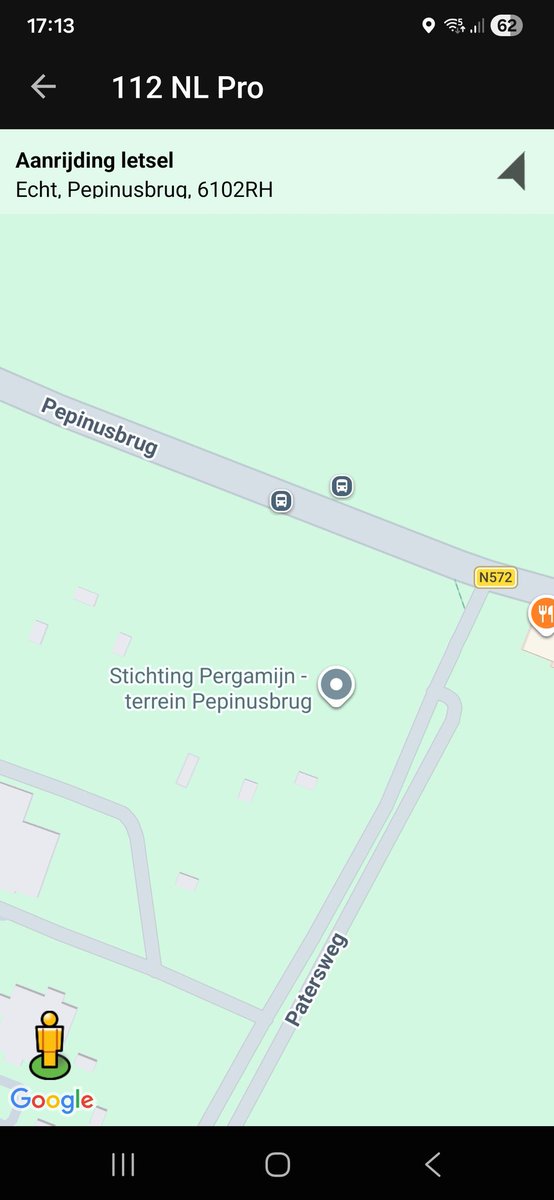 Aanrijding vermoedelijk met letsel op N572 bij Echt