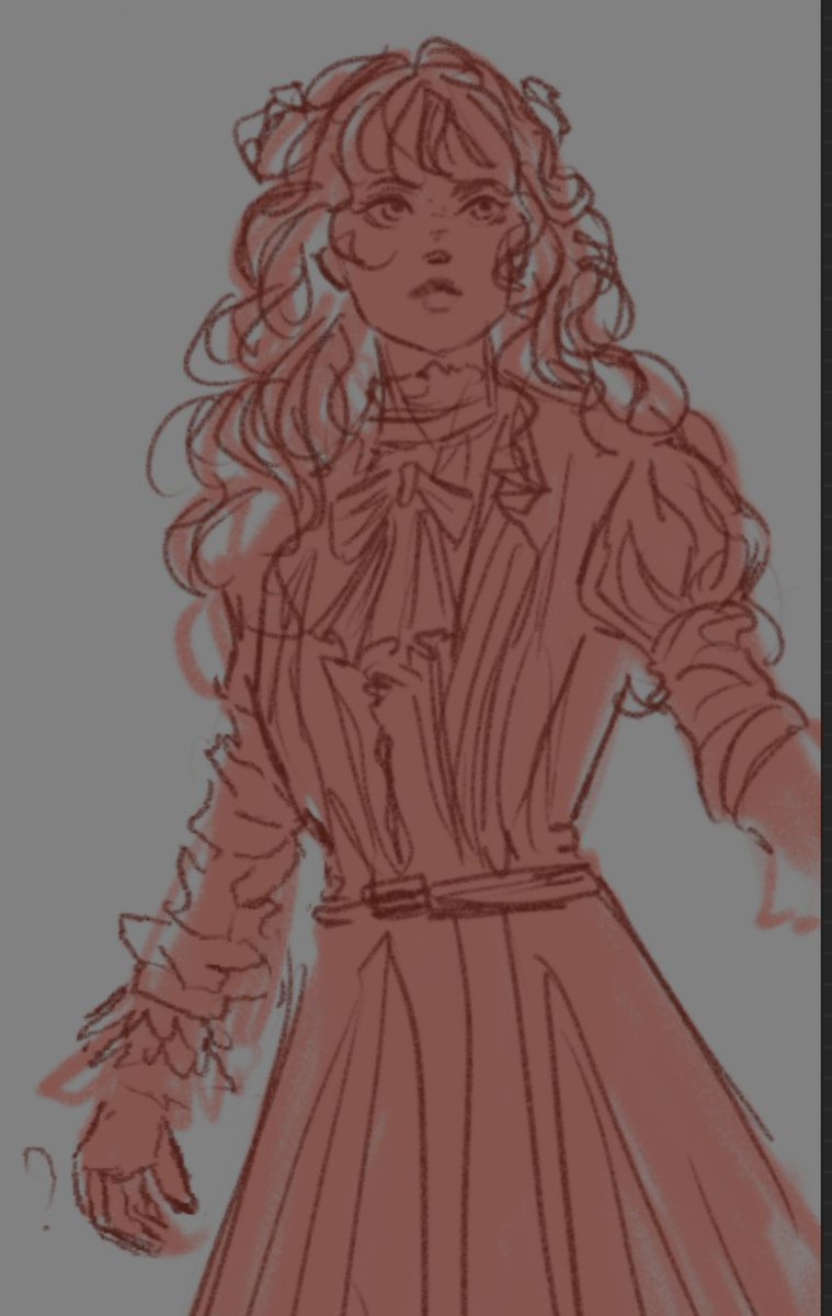 V0idwanderer0's tweet photo. Sketches done for a friend's commission, v!Apokuna from vampires smp. Yes the axe is very menacing https://t.co/KI1eFEcR26