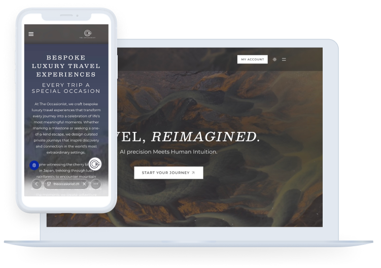 polcode's tweet photo. Polcode delivered the end-to-end MVP for The Occasionist, cinematic UX, controlled AI, and scalable architecture.

Now live in beta.

https://t.co/WQzzU6fJpR https://t.co/bY6eqYt2P2