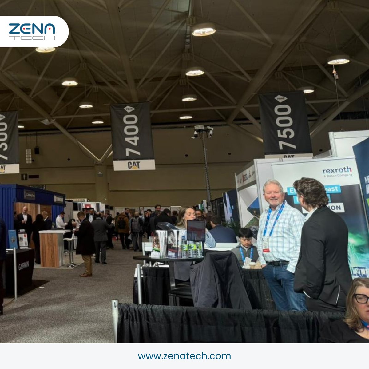 Zenatech Toronto Day 2 at the PDAC Convention 2026. ZenaTech, with @ZenadroneInc and ...