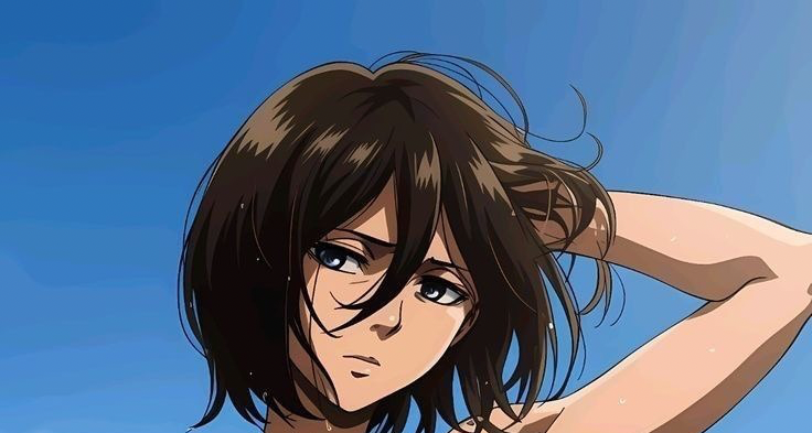 Universal4karts's tweet photo. Give a heart to Mikasa from AoT or have a terrible week