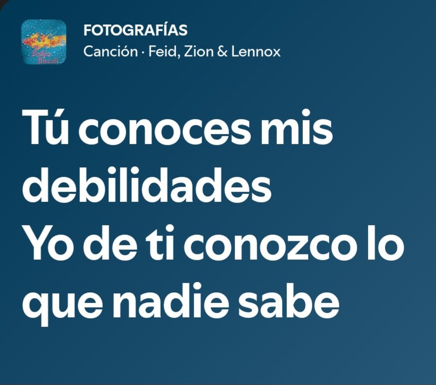 Marissol95's tweet photo. Recuerden que siempre hay una canción de Feid https://t.co/pWKx6XPPe0