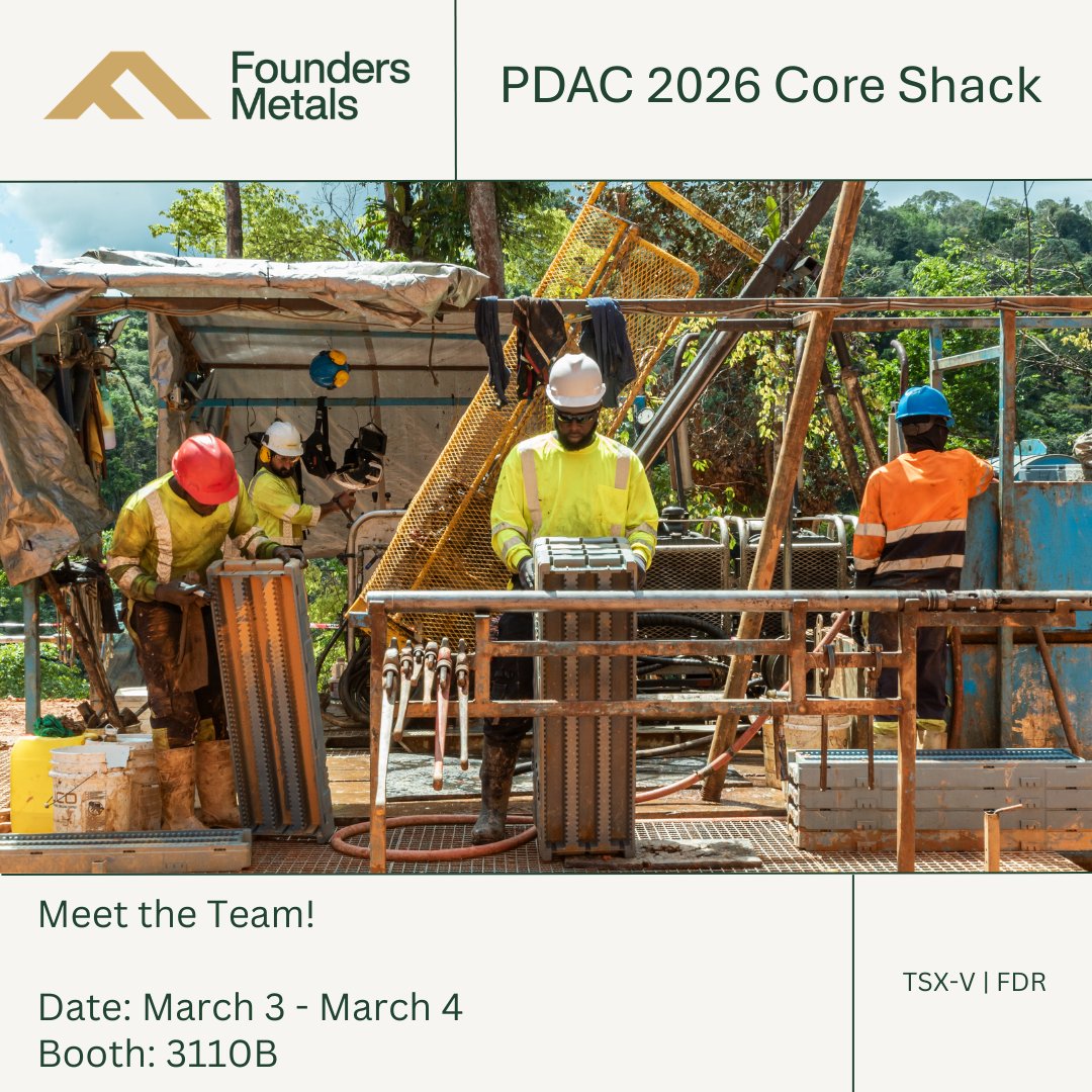 Founders Metals Inc. tweet media