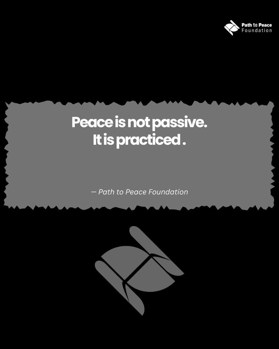 Path to Peace Foundation tweet media