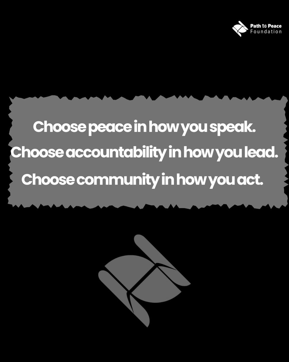 Path to Peace Foundation tweet media