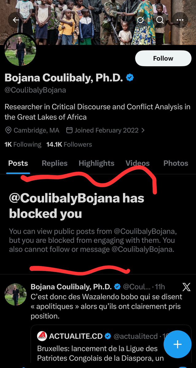 La Blanche neige du Kagamistan <a href="/CoulibalyBojana/">Bojana Coulibaly, Ph.D.</a> se fait passé pr 1 journaliste, finalement aza na ye mfua Nzala qui cherche de se remplir les poches avc l'argent de sang des Congolais, les traîtres continuez de la donner le podium!
<a href="/Alidor5tk/">🇨🇩MUTU WANA</a> <a href="/amluzayamo/">Anaelmarlon Luz - Général 4 ⭐</a> <a href="/EMubiem/">Emmanuel Mubiem</a> <a href="/lizou_s/">Feza</a>