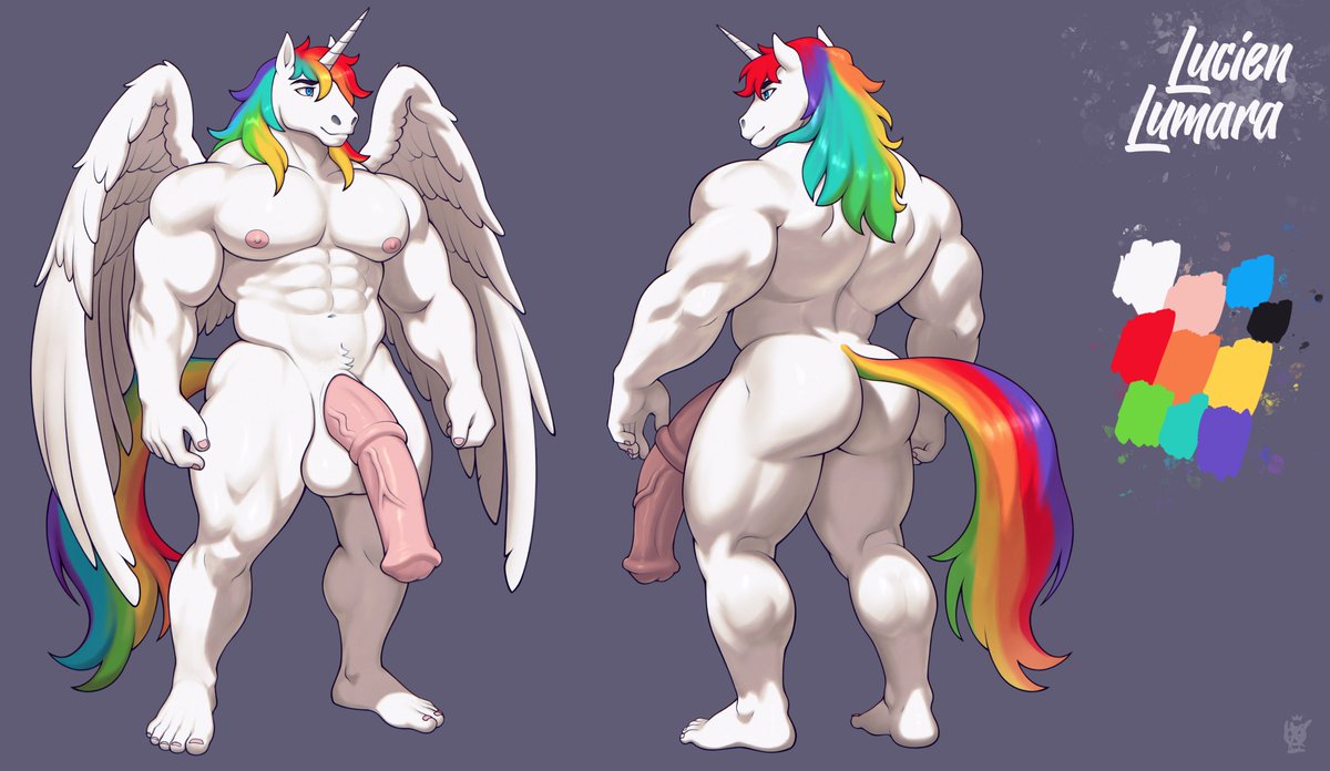 IonwingFurry's tweet photo. First commission I've ever got of my main sona Lucien. If everything goes well, a super detailed 3D model of him this year too ❤️.
Drawn by @WOLFGOON_ https://t.co/HzPX82rLcP