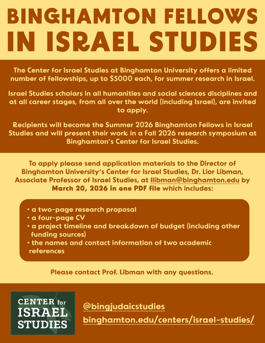 Association for Israel Studies tweet media