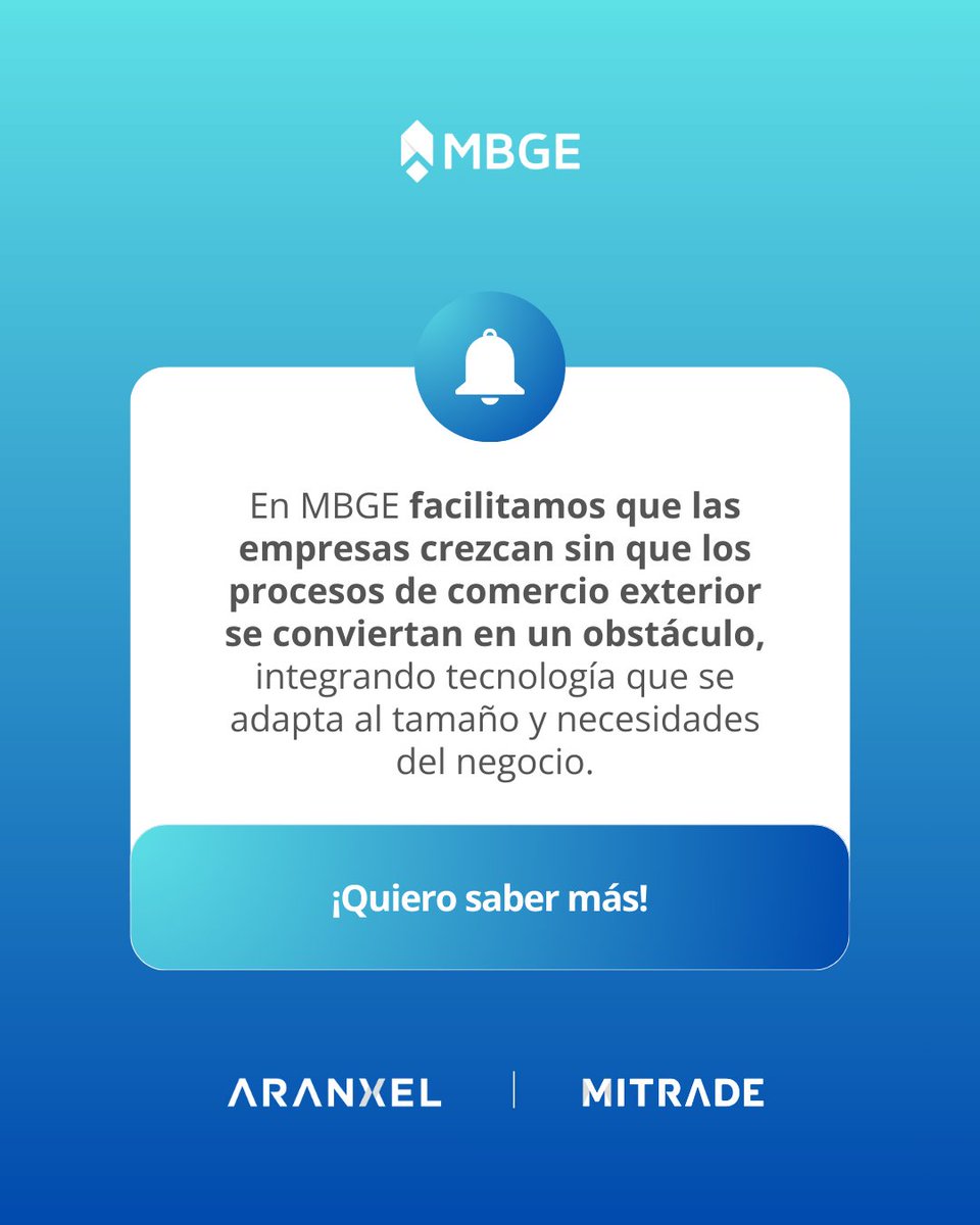 MBGE__'s tweet photo. 📊 El crecimiento empresarial suele tensionar procesos, controles y validaciones. Sin una estructura operativa adecuada, la expansión puede convertirse en un riesgo silencioso.

👉 Hablemos de eficiencia operativa.

#SolucionesMBGE #digitalizacion #procesosdenegocio  #IMMEX https://t.co/rYxFipqeUD