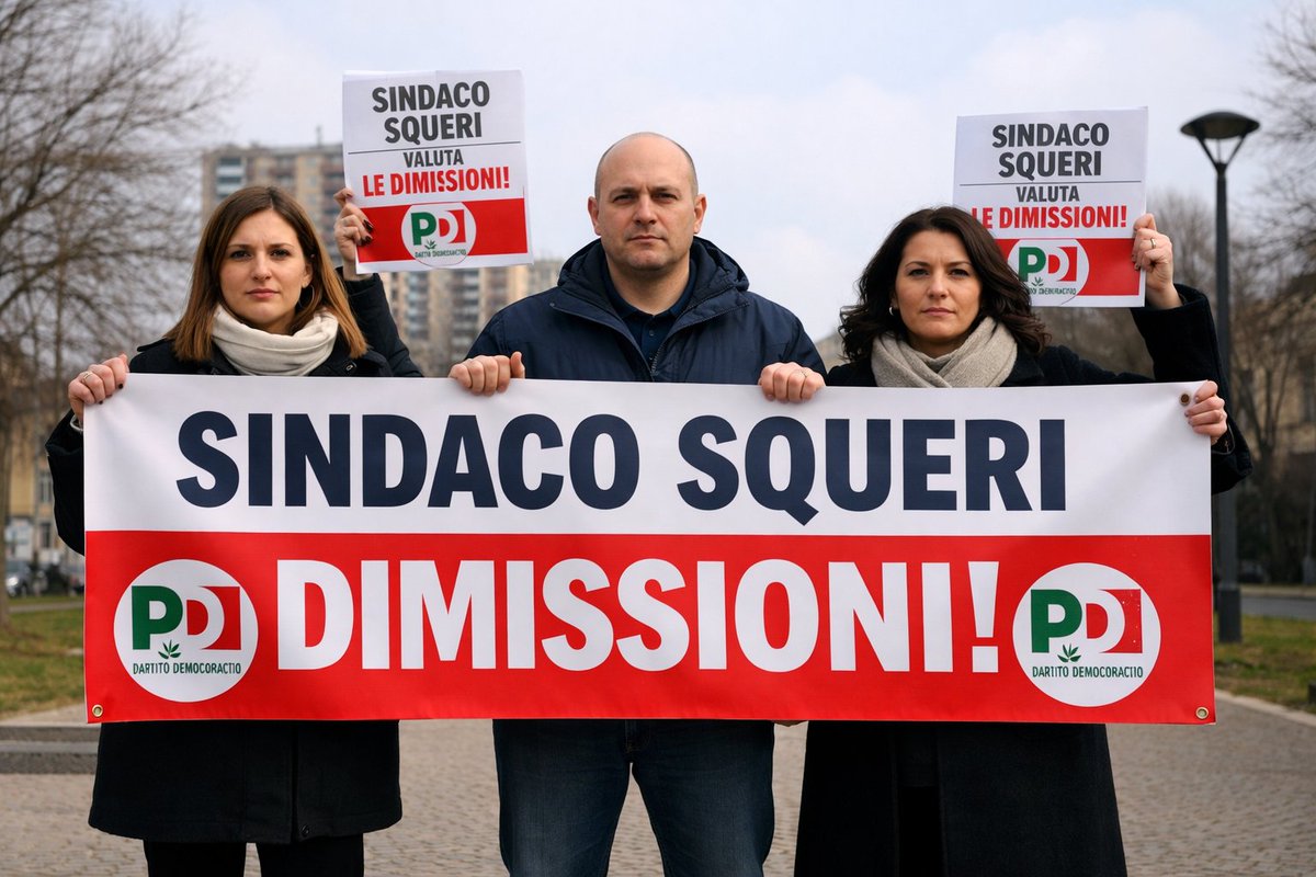 taacnews's tweet photo. 📌San Donato Milanese, il Pd replica a FdI: «Scelta tecnica sull’odg, non polemica politica»
👉Dopo le accuse di Massera (FdI), i democratici chiariscono il mancato sostegno alla mozione di sfiducia
#PartitoDemocratico #PoliticaLocale #CrisiGiunta #Guid... https://t.co/pUJo2hH1El https://t.co/CpCwDkBkvf