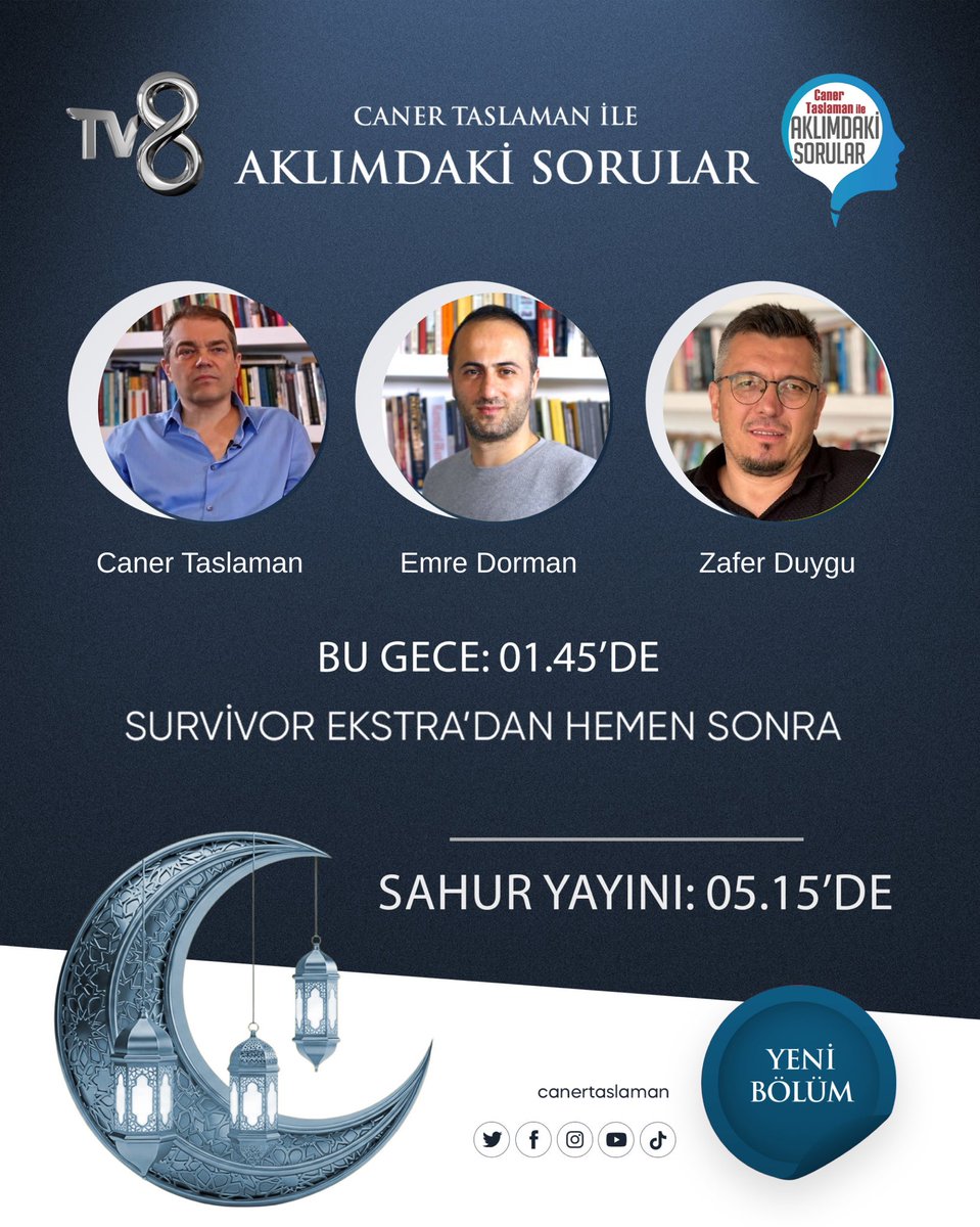 Caner Taslaman tweet media
