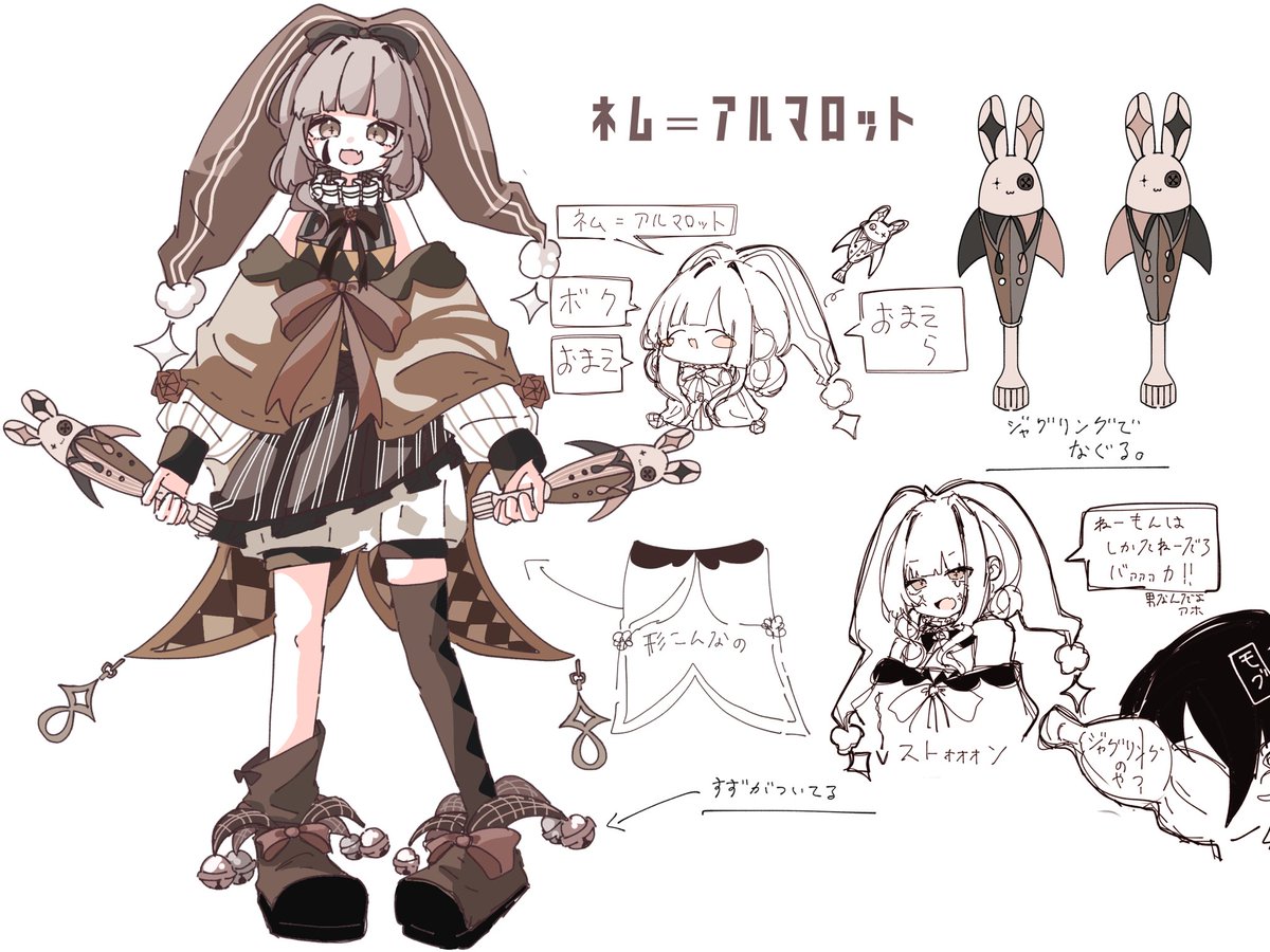 __nekoneko____'s tweet photo. 遅ばせながら…！
今回私はデザインした子はぽたてる(@potateru0301 )さんが描いてくださった12番の子でした！🤍
好みでデザしたから分かりやすいかなと思ったけどバラけてくれてにっこにこでした！

ぽたてるさん絵柄が好きだぁ…！！🫰🏻 https://t.co/G5hC9kPyUG