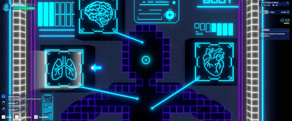 heimerdinler's tweet photo. Mask on in The Sandbox Season 7. Pathogen hub screenshot locked in. @TheSandboxGame https://t.co/3vfbhY066i #Season7 https://t.co/qPSOfd00bk