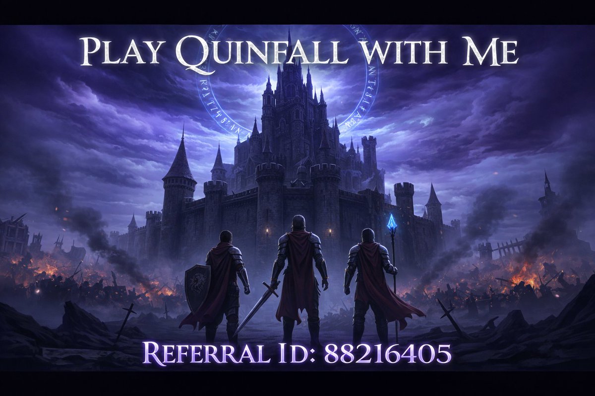 Wa1fmen's tweet photo. Join me in Quinfall – epic open world, dungeons, PvP and massive battles ⚔️🌌
Sign up: https://t.co/10djZX7gjx
Use my Referral ID: 88216405 so we both get rewards!
#Quinfall #MMORPG #Gaming #PCGaming https://t.co/vrBzpH0mjt