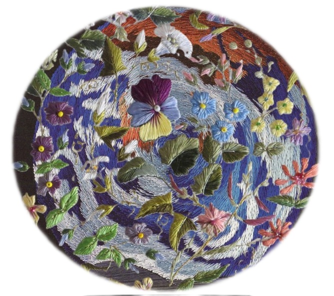 helen_m_stevens's tweet image. When you meet Kentitrix, she will lead you into a world within a world, where myth, magic, folklore and faerie-tales are all illustrated by the Embroidery Whisperer's (my!) embroideries.
#embroidery #EmbroideryWhisperer