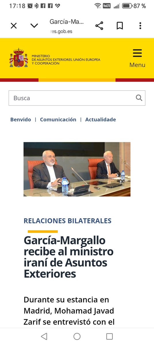 chustoni1's tweet photo. @yankoba1964 #TEM2M
#Margallo @MargalloJm junto al ministro de exteriores de #Iran en una reunión de de 2015 en Madrid.
Entonces si que respetaban los #DDHH
Hipócritas @ppopular #Aznar #Rajoy #Feijoo @NunezFeijoo #PP ⬇️ https://t.co/sWyVAucpta