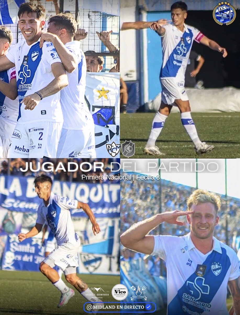 ¿LA FIGURA? ⭐️

Varios puntos altos en Midland, nos costó elegir. Para vos quienes fueron los más destacado en la victoria del funebrero 2-0 sobre Colegiales.

⭐️Cepeda, Violini, Roseti y Díaz Laharque.
¿Para Vos quines fueron las figuras? En qué orden los pones?🗳️

#VamosMidland