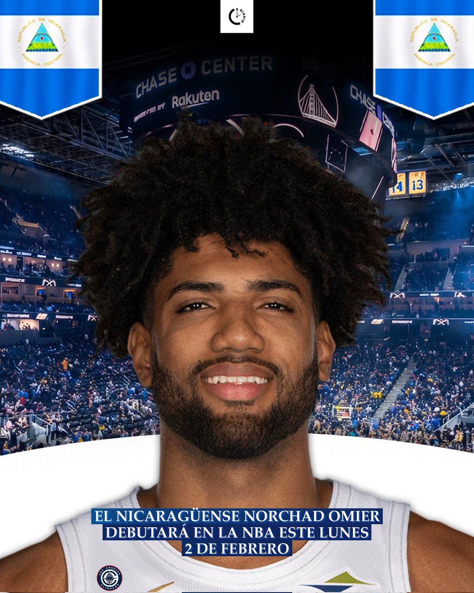 adiarionic's tweet photo. 👨🏿🦱 🇳🇮 El nicaragüense Norchad Omier ha sido convocado por los Los Angeles Clippers y podría debutar este lunes en la NBA frente a los Golden State Warriors a las 9:00 p.m. (hora de Nicaragua).⛹️🏽♂️
#OrgulloNacional
#OrgulloNica
#Deportes
#NBA https://t.co/szasbEVvIA