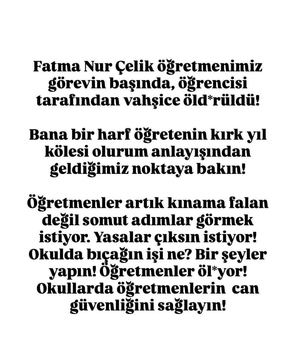 yolculuklarcaa's tweet photo. #öğretmensahipsizdeğildir https://t.co/vL0onW6ekm