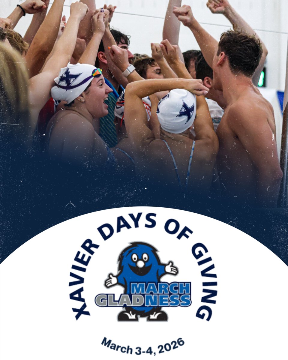 Xavier Swimming tweet media