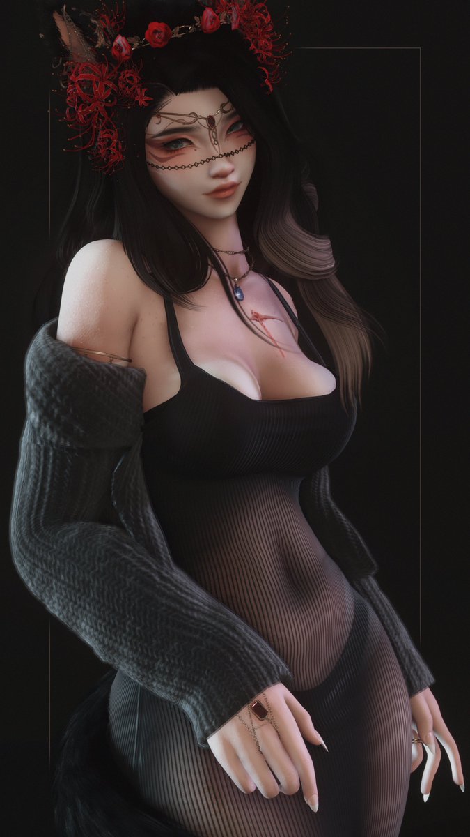 VulpeculaXIV's tweet photo. This dress has me by the throat ᗜ⩊ᗜ https://t.co/SG5rbxTDfV