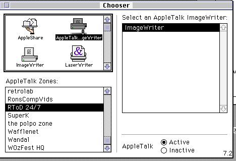 RetroTechorDie's tweet photo. After some trial and error and help from the community, I have my ImageWriter II on GlobalTalk! Visit RToD 24/7 and use my paper!

#MARCHintosh
@itsMARCHintosh 
#GlobalTalk https://t.co/tmhadSa8KG