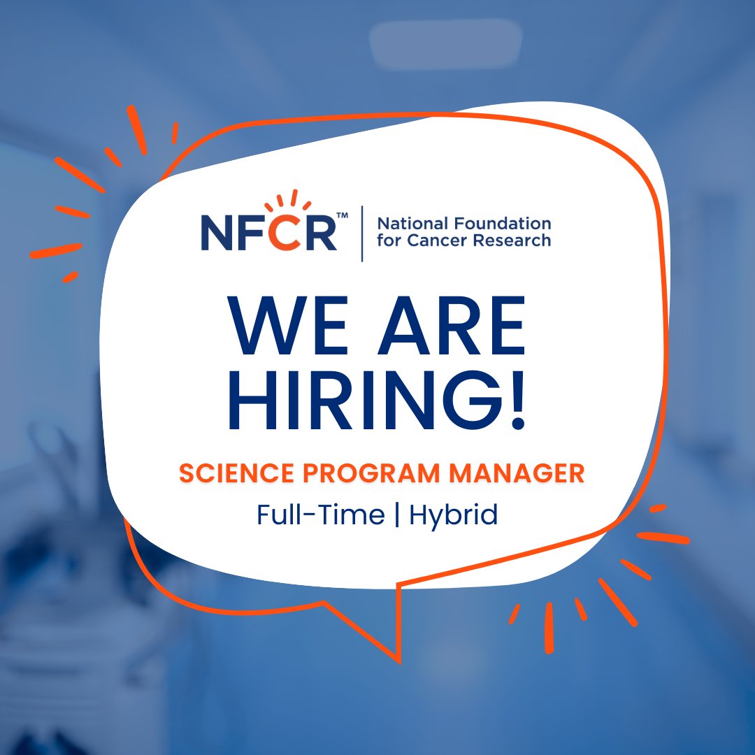 National Foundation for Cancer Research tweet media