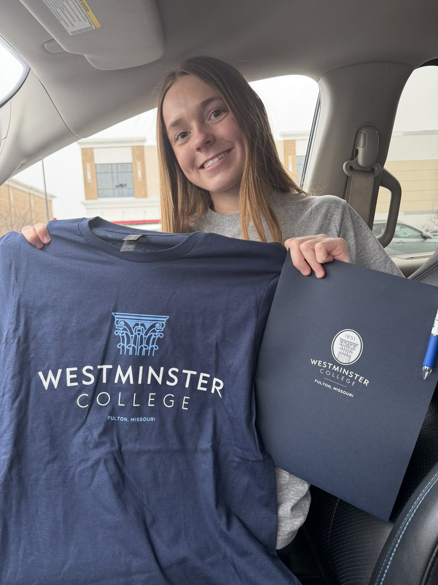 BradiK34968's tweet photo. Big thank you to @westmosoftball and Coach Stafford for such an amazing visit today! I loved getting to meet the team and learn more about what life is like at Westminster. So grateful for the opportunity! Go Blue Jays!💙🩵📚
@WestminsterMO @WC_BlueJays https://t.co/XdI6HmPJ8u