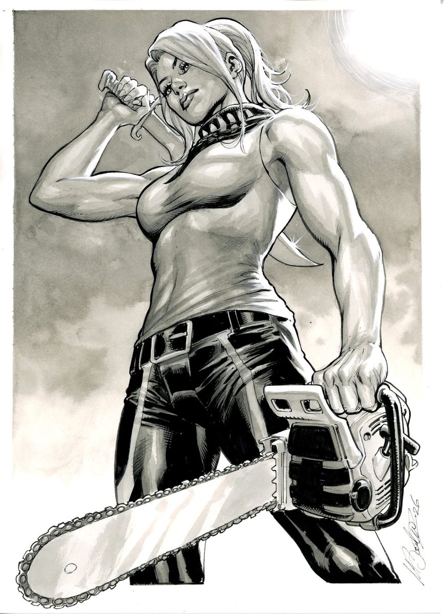MSantucciArt's tweet photo. @MegaConOrlando pre-show commission: Erica Slaughter from Something is Killing the Children.

My commission list is OPEN for shipped pieces and event pick-up.
For info: info@marcosantucciart.com

Next stops: @FANEXPOCLE @MegaConOrlando @FantasyBasel 
@boomstudios 
@ScottsComics https://t.co/PVPTYrW7uC