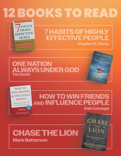 SenatorTimScott's tweet image. For #ReadAcrossAmericaDay, I’m sharing a few books that have influenced my thinking and deepened my faith over the years - and it wouldn’t be my list without themes of leadership, resilience, and purpose. I hope you find something new to read today!