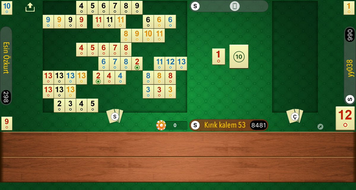 serpils53's tweet photo. Taşlarım: 🎨 tam bir karmaşa. Stratejim: 🤷‍♂️ okey bekle! @adikusgames #Okey101 https://t.co/gzSWrEe4ok https://t.co/uR1TD3kZHc