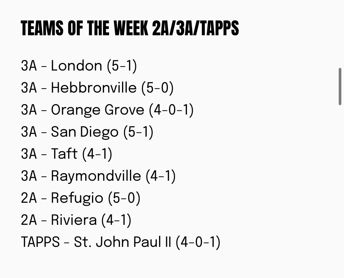 South Texas High School Baseball tweet media