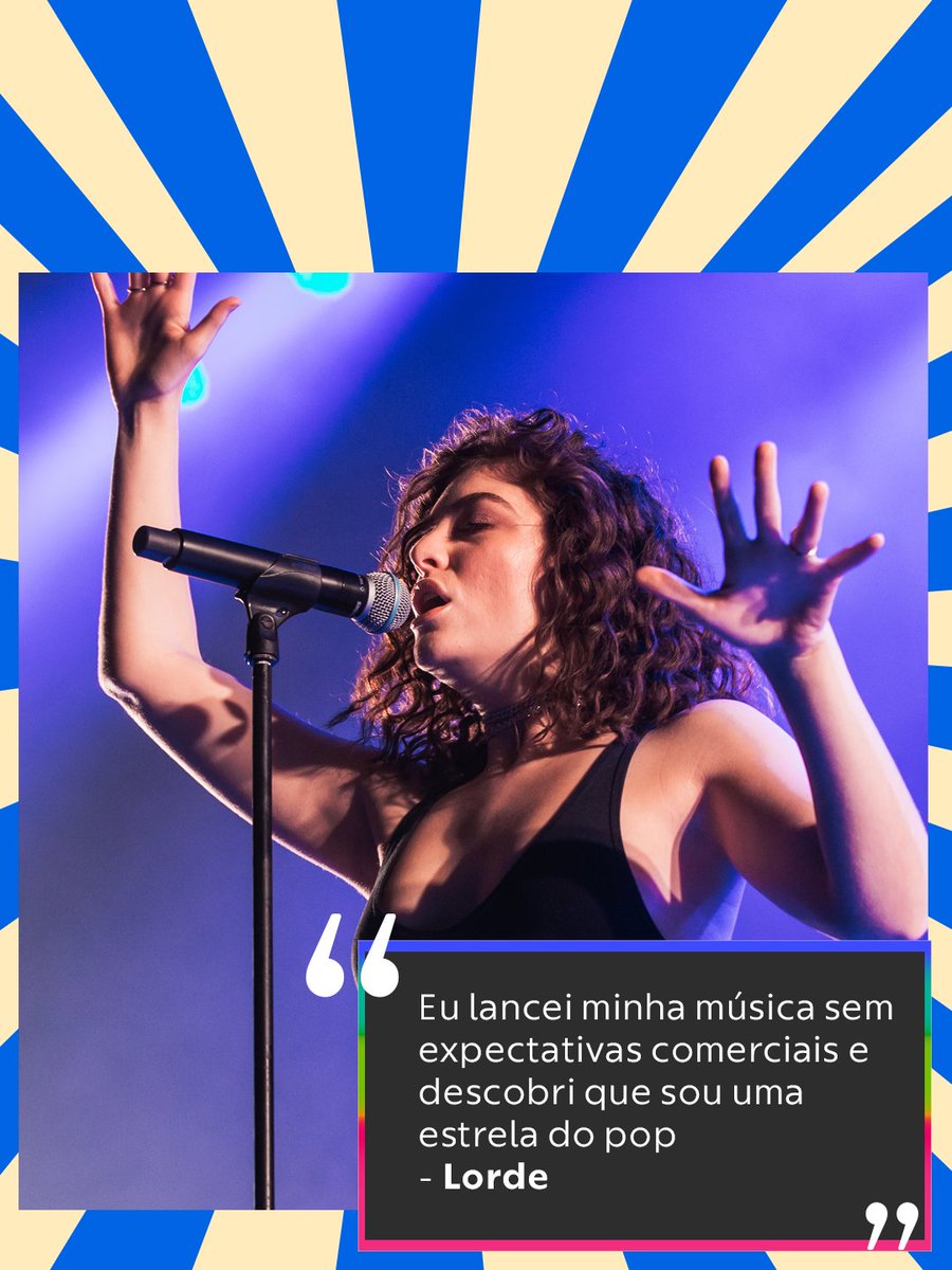 Lorde virou sinônimo de um pop minimalista, intenso e nada óbvio. #LollaBRNaGlobo #lorde 🎤✨