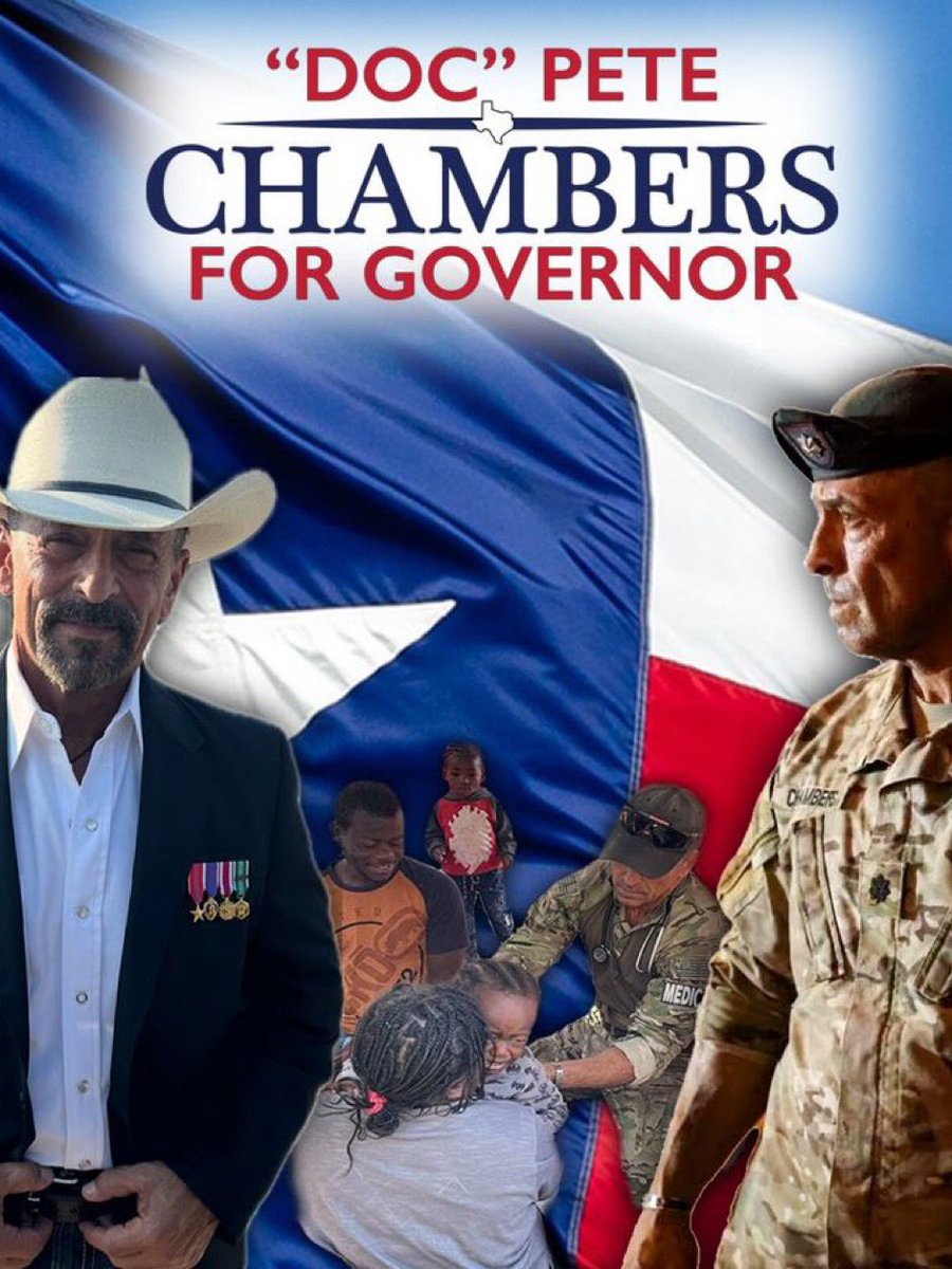 RealDrJaneRuby's tweet photo. Godspeed @DocPeteChambers 

Texas, you have ONE LAST SHOT to get it right and lead the rest of the nation out of this bloated, pus filled, corrupted  behemoth called the federal monstrosity

@DocPete4Texas https://t.co/yCJs7NwqVd