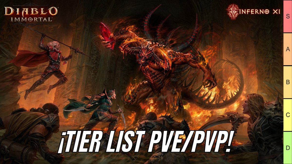 TheRavenplay's tweet photo. TOP MEJORES CLASES en Diablo Immortal | Marzo 2026 https://t.co/okP7ZzBpr0 via @YouTube https://t.co/7zvNAOE8WT