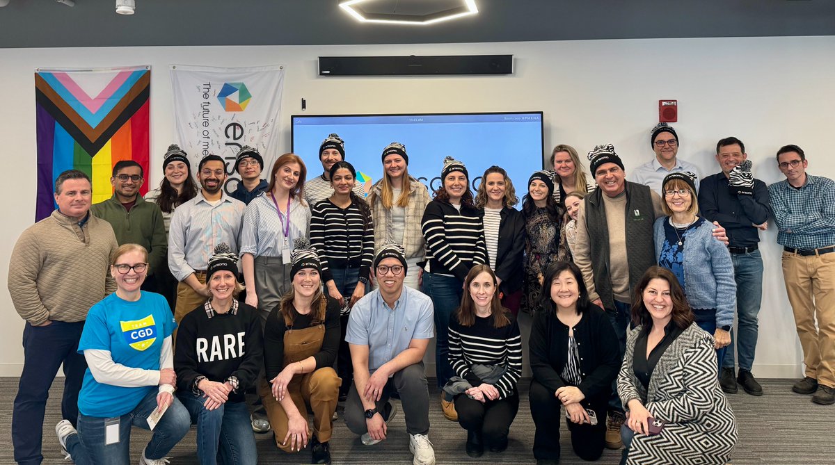 EnsomaBio's tweet photo. For #RareDiseaseDay this weekend, we gathered for a breakfast w/ @immunedeficienC Board Trustee Mark. Rare diseases affect 300M+ people worldwide. Behind every diagnosis is someone navigating uncertainty &amp; hope. We’re proud to advance science for communities needing new options. https://t.co/2JraMaAw9W