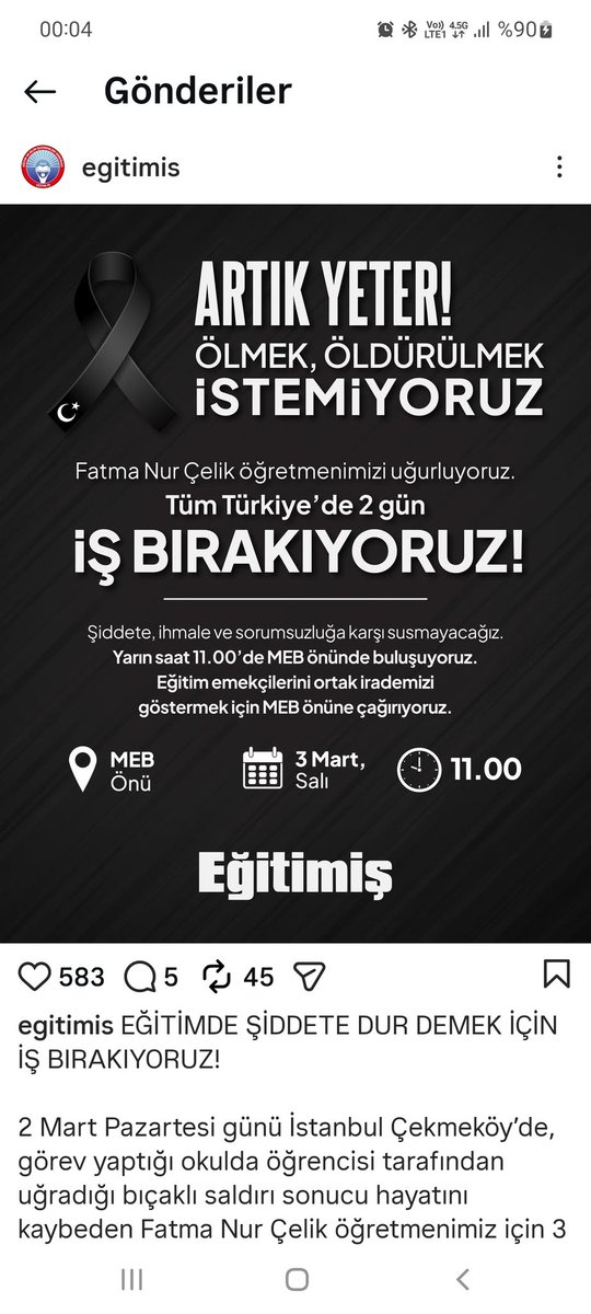 #ÖğretmenSahipsizDeğildir