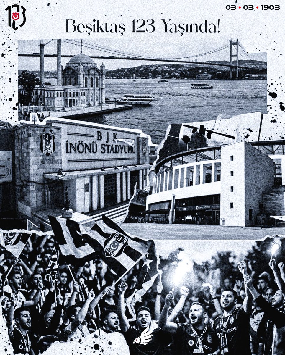 kartalhatti's tweet photo. Anıyla, şanıyla Beşiktaş Jimnastik Kulübü 123 yaşında! https://t.co/WzQpkOou4P