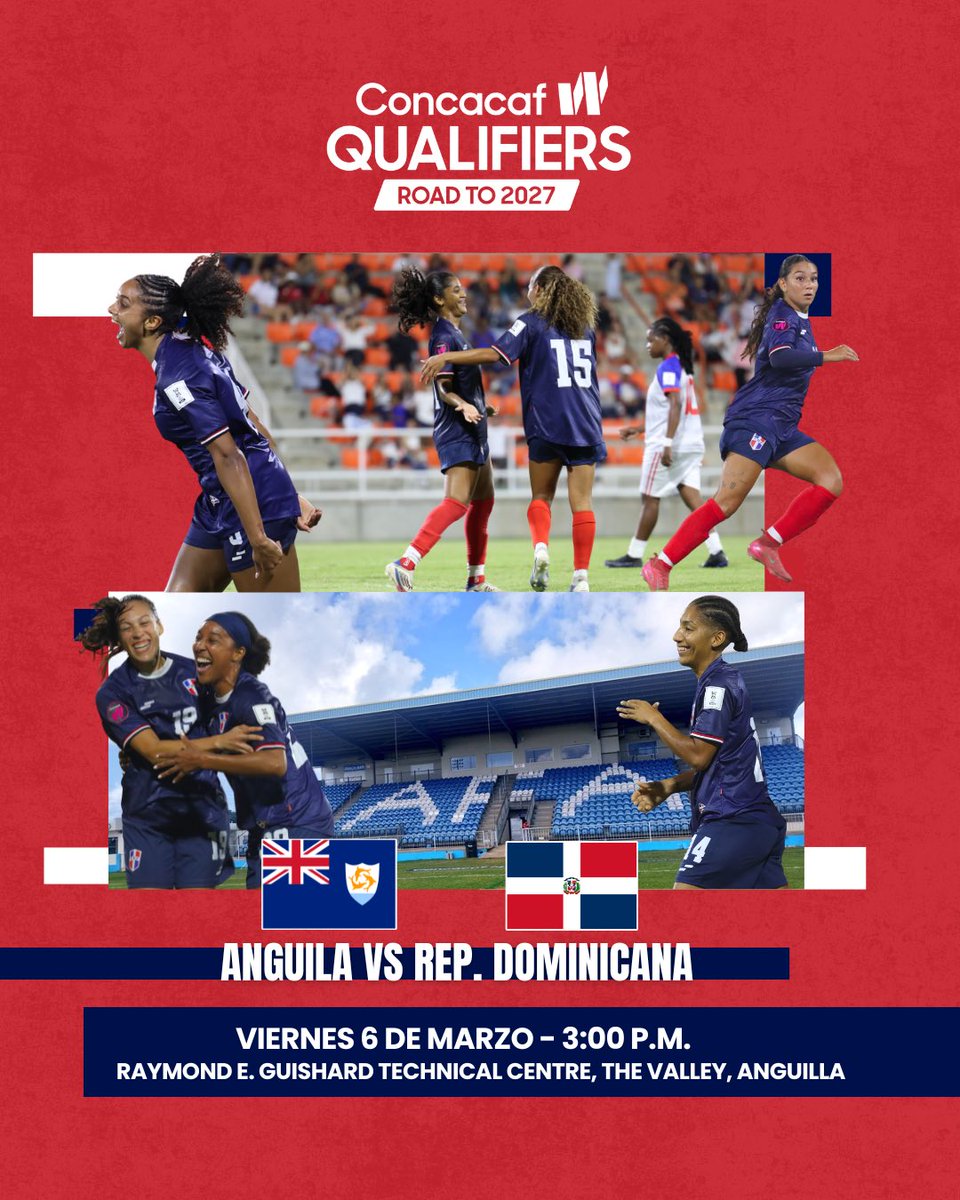 sedofutbol's tweet photo. Próximo partido de Eliminatorias Mundialistas 🙌🏻🔥❤️🇩🇴 https://t.co/HwRnvxRqIq