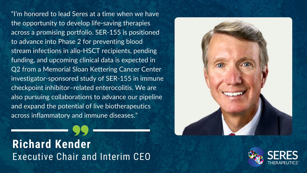Seres Therapeutics tweet media