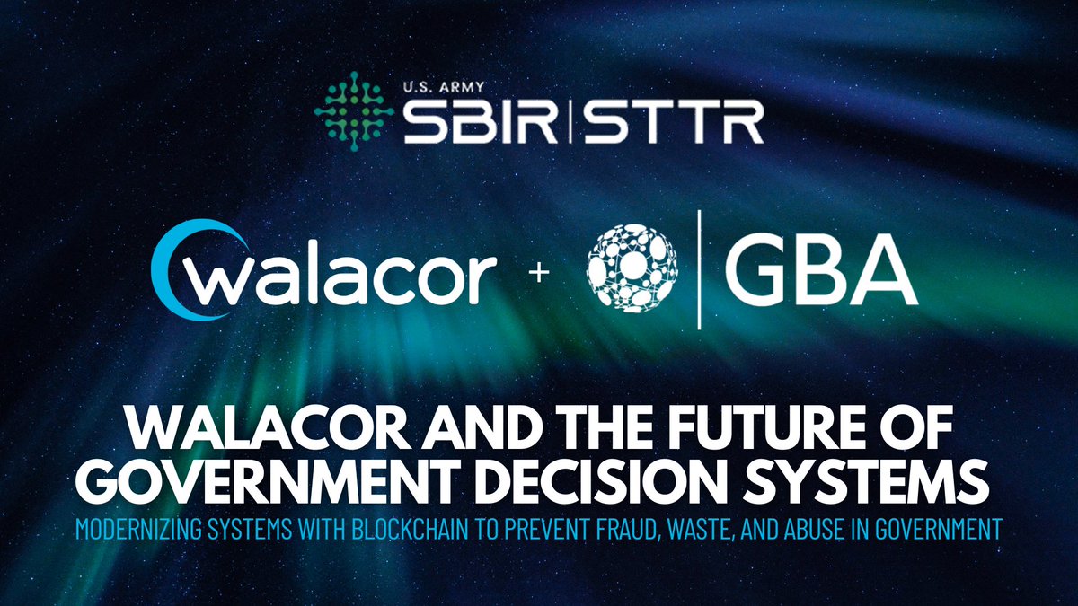 walacor's tweet photo. Today, Lara George, President of Walacor, presented on Capitol Hill as the GBA released its new report. @walacor proves what is true across time, systems, and adversaries because in an AI-driven world, data integrity is national infrastructure. https://t.co/SRUaOHOP7U https://t.co/nYkImlZsjU