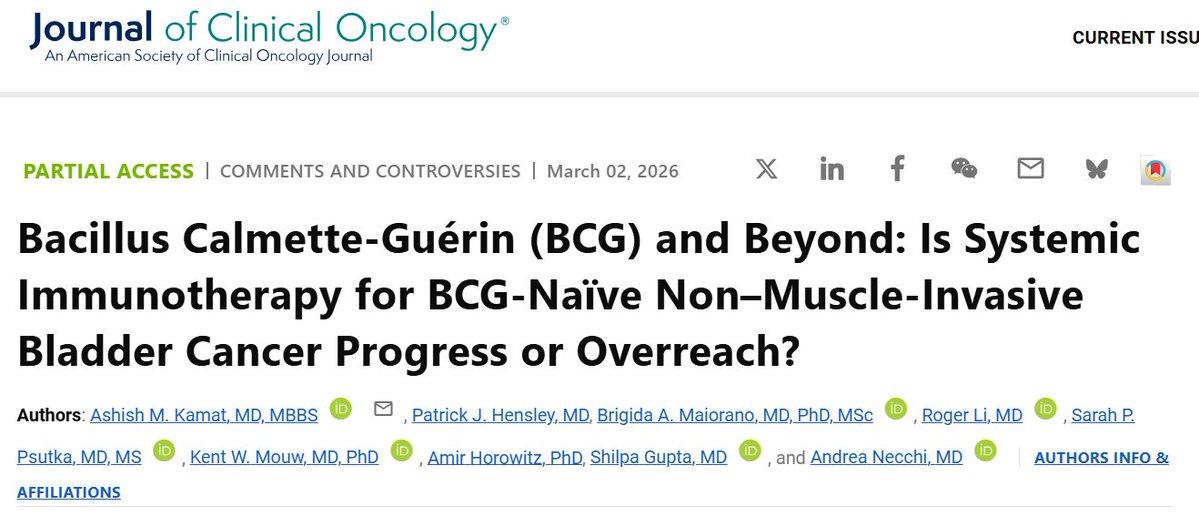 Ashish M. Kamat, MD, MBBS tweet media