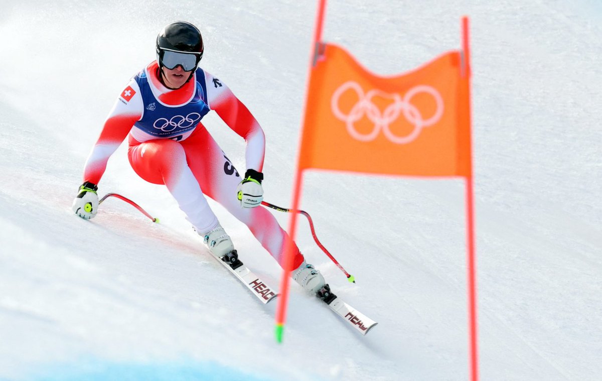 olympicgamesnft's tweet photo. Franjo von Allmen has won the gold in the men’s downhill at the 2026 Winter Olympics in Milan-Cortina d’Ampezzo. It was actually the very first gold of these Games and the race happened on the challenging Stelvio course in Bormio. He finished with a time of 1:51.61. https://t.co/bQU43Bqz37