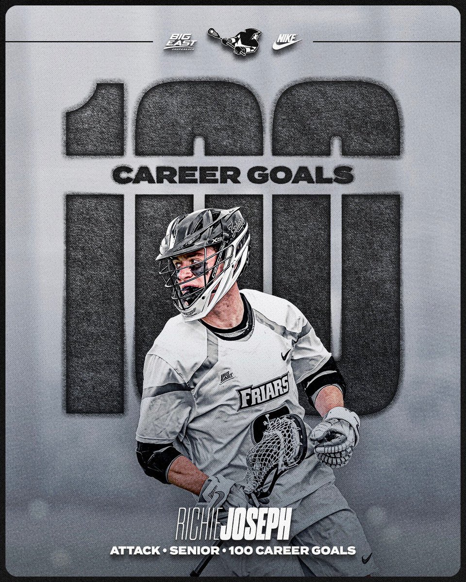 Congrats to Richie Joseph on 100 career goals! #gofriars