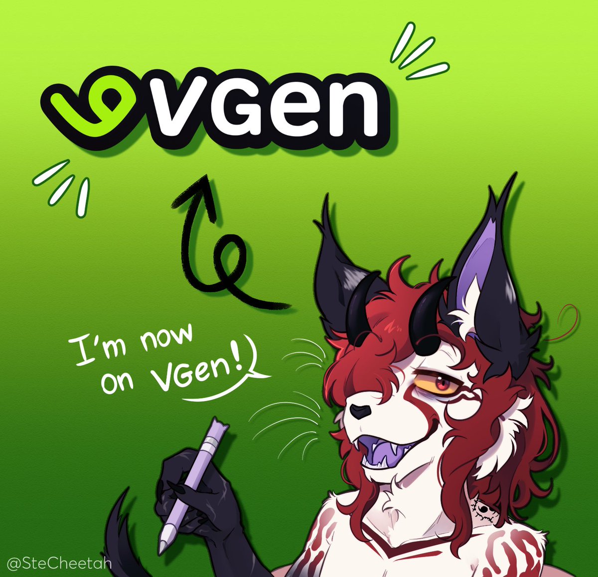♠️🩸« Sté/Grims »🩸♠️ VGen debut❕ tweet media
