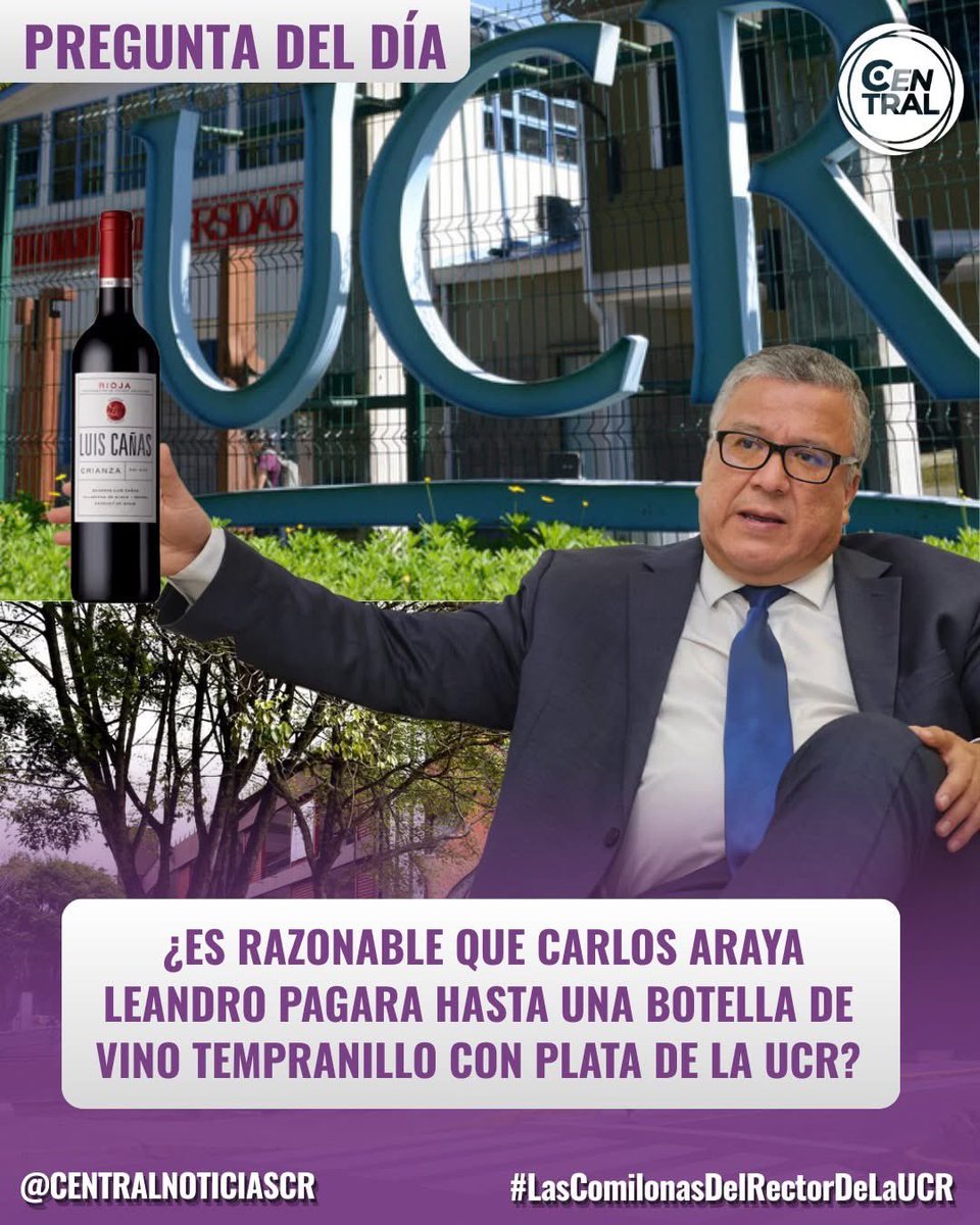 Por qué no hay frenteamplistas hablando de esto ?? 

Páguenle el vinito al estado !!!! ( voz de José María Villalta ) 

<a href="/FrenteAmplio/">Frente Amplio - Costa Rica 🇨🇷</a>