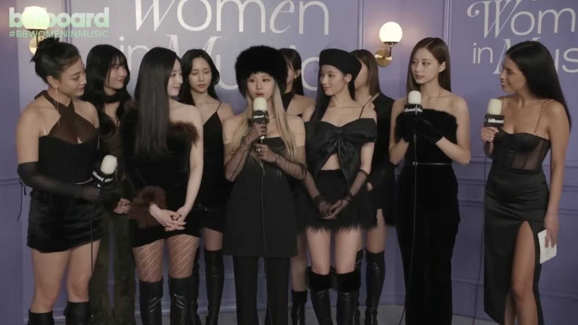 TheePopCore's tweet photo. 3 years ago today, TWICE received the “Breakthrough Artist Award” at the Billboard Women in Music.

— They made history as the first Asian group and first K-pop Act ever to be honored at the ceremony. https://t.co/y6D9gp2D9w