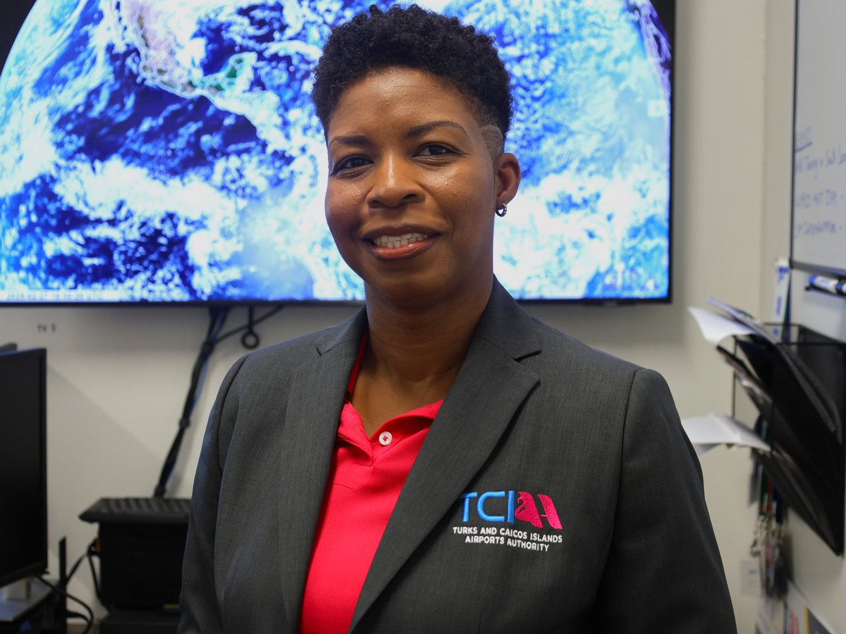Meet Dr. Holly Hamilton: TCI’s first-ever meteorologist &amp; first woman to lead TCIAA's Dept of Meteorology! 🌦️

From hurricane-watching as a kid to shaping early warning systems, she’s breaking barriers &amp; inspiring the next generation of #WomenInAviation #WomenInSTEM 👩‍🔬✨