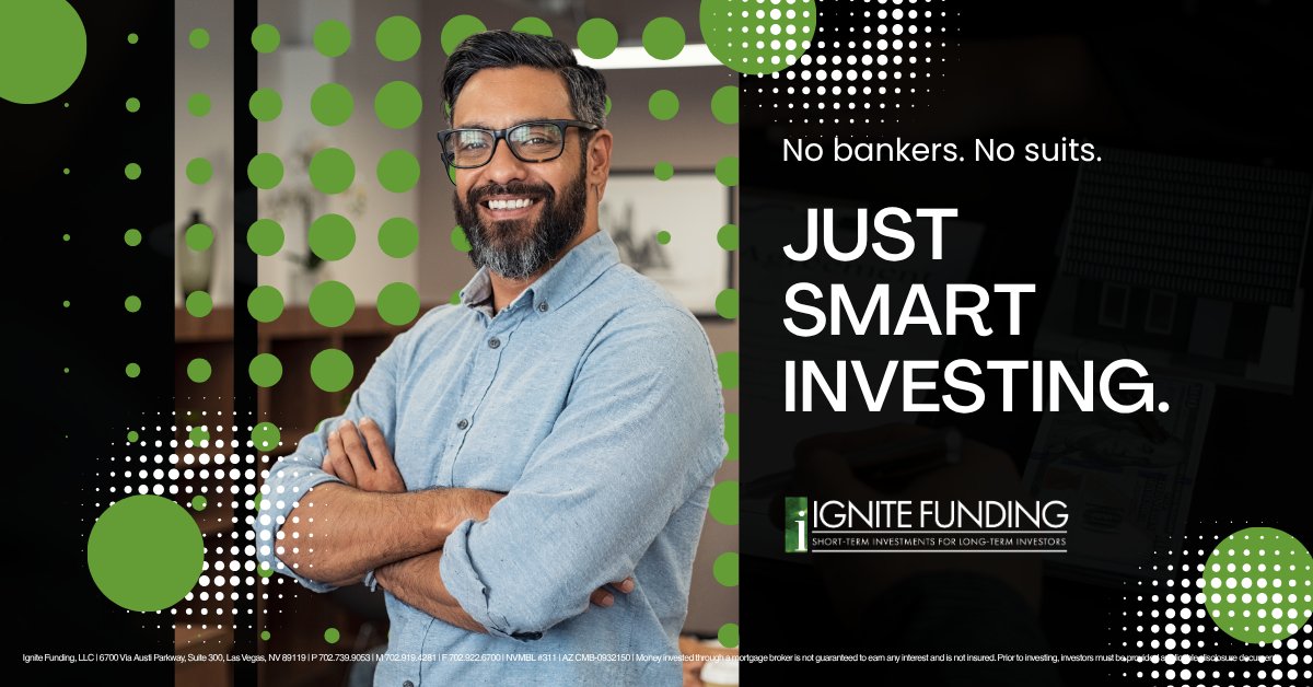 IgniteFunding's tweet photo. Why let the banks have all the fun? 💰
With Ignite Funding, YOU become the lender — earning monthly interest on investments backed by real estate. No bankers. No Wall Street chaos. Just smart, secured investing designed to help you build predictable cash flow and long-term wealth. 🏠📈

Ready to put your money to work the smarter way?
👉 Learn more at https://t.co/0jNzwAGiIZ

Money invested through a mortgage broker is not guaranteed to earn interest and is not insured. Prior to investing, investors must be provided applicable disclosure documents.